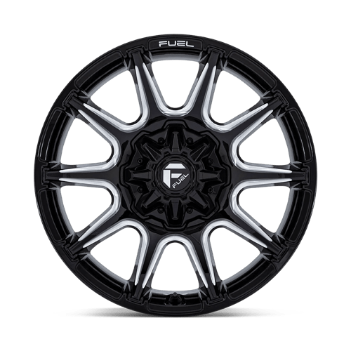 20x9 Fuel Off-Road FC880 SUPER C Gloss Black Milled Wheel 8x170 ET1 CB125.1