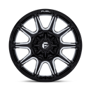 20x9 Fuel Off-Road FC880 SUPER C Gloss Black Milled Wheel 8x170 ET1 CB125.1