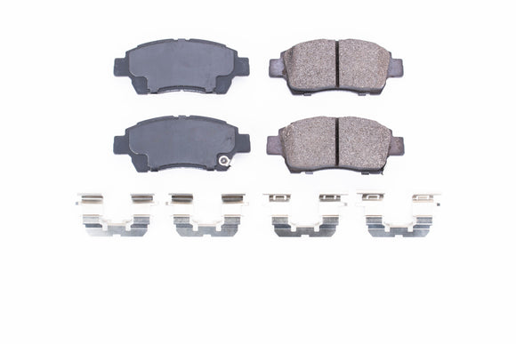 PowerStop Z17 Evolution Ceramic Brake Pads With Hardware