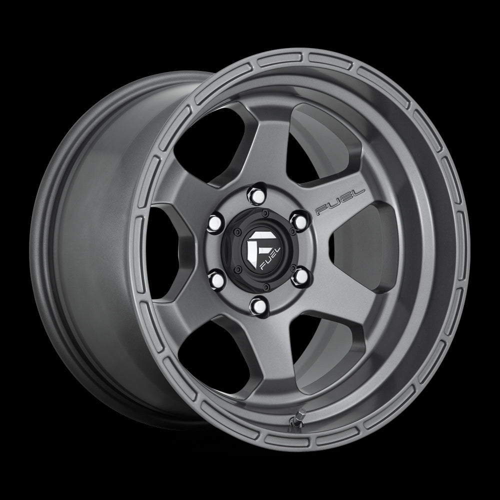 17X10 Fuel D665 Shok Matte Anthracite 6X139.7 ET-18 wheel/rim