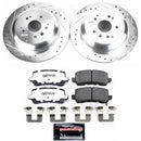 PowerStop Z26 Street Performance Ceramic Brake Pad and Drilled & Slotted Rotor K