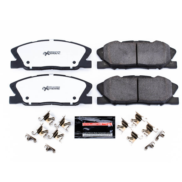 PowerStop Z26 Street Performance Carbon-Fiber Ceramic Brake Pads With Hardware