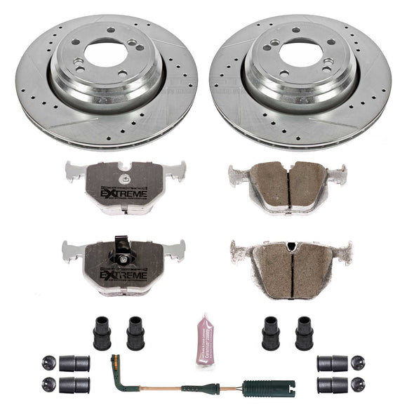 PowerStop Z26 Street Performance Ceramic Brake Pad and Drilled & Slotted Rotor K