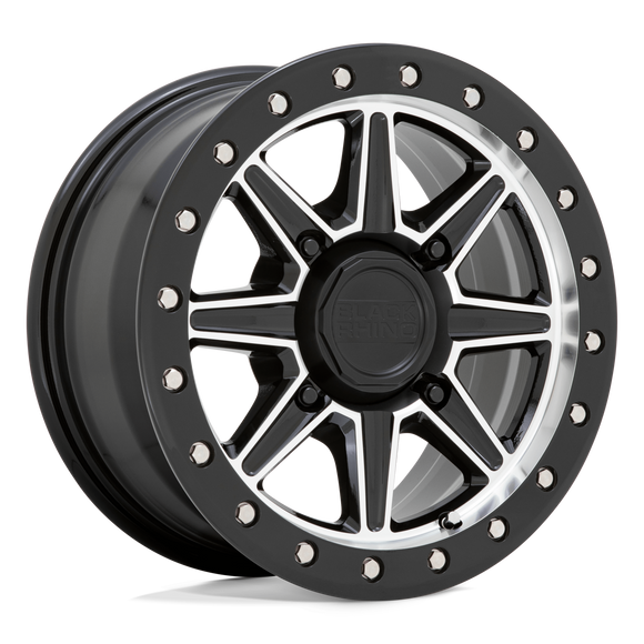 15X7 Black Rhino Powersports Webb UTV Black 4X156 ET51 Wheel Rim