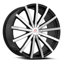 18X8.0 Cavallo CLV-52 Gloss Black Machined 5x100/114.3 ET35 wheel/rim