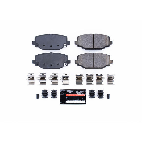 PowerStop Z23 Evolution Sport Carbon-Fiber Brake Pads With Hardware