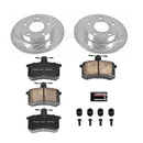 PowerStop Z23 Daily Driver Carbon-Fiber Ceramic Brake Pad and Drilled & Slotted