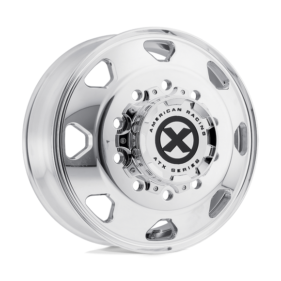 22.5X8.25 American Racing ATX AO401 OCTANE Polished 10X285.75 ET144 wheel