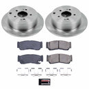 PowerStop OE Stock Replacement Low-Dust Ceramic Brake Pad and Rotor Kit