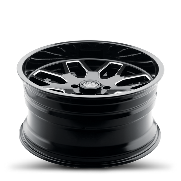 20x10 Thret Offroad Monarch-901 Gloss Black/Milled Wheel 5x127 ET-21 CB78.1