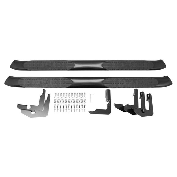 Westin PRO TRAXX 5 Oval Nerf Step Bars Powder Coated Black Steel 21-52775