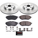 PowerStop OE Stock Replacement Low-Dust Ceramic Brake Pad and Rotor Kit