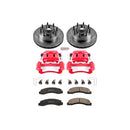PowerStop Z23 Daily Driver Carbon-Fiber Ceramic Pads Drilled & Slotted Rotor & C