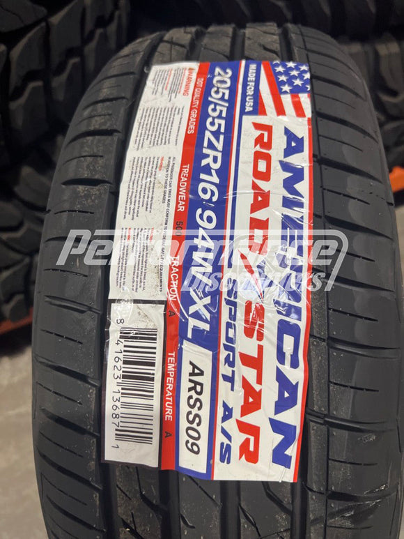 205/55ZR16 American Roadstar Sport A/S 94W BSW SL 205 55 16 2055516