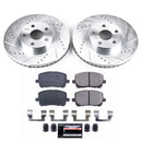 PowerStop Z23 Daily Driver Carbon-Fiber Ceramic Brake Pad and Drilled & Slotted