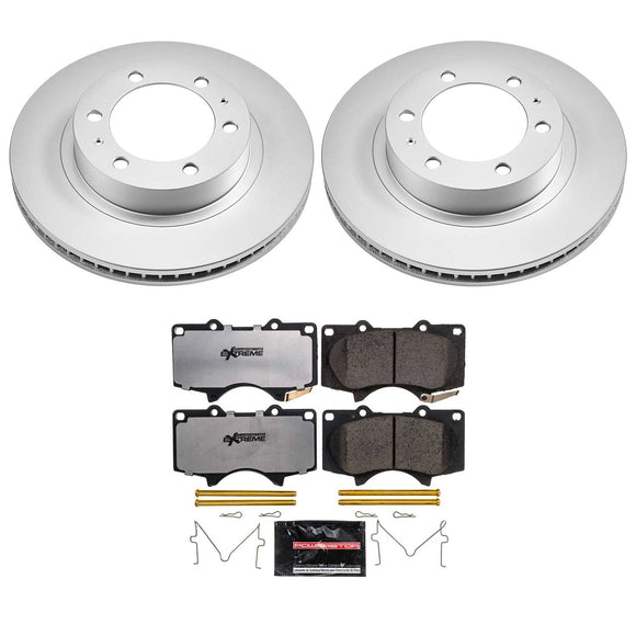 Z36 Truck & Tow Premium Carbon-Fiber Ceramic Brake Pad and Fully Coated Rotor Ki