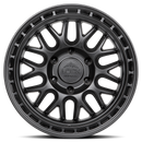 17x9 Lock Off-Road Onyx Matte Black Matte Black Ring 6x139.7 ET-12 Wheel