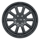 18X9.5 Black Rhino Chase Black-Matte Wheel/Rim 6x139.7 ET-18 6-139.7-4
