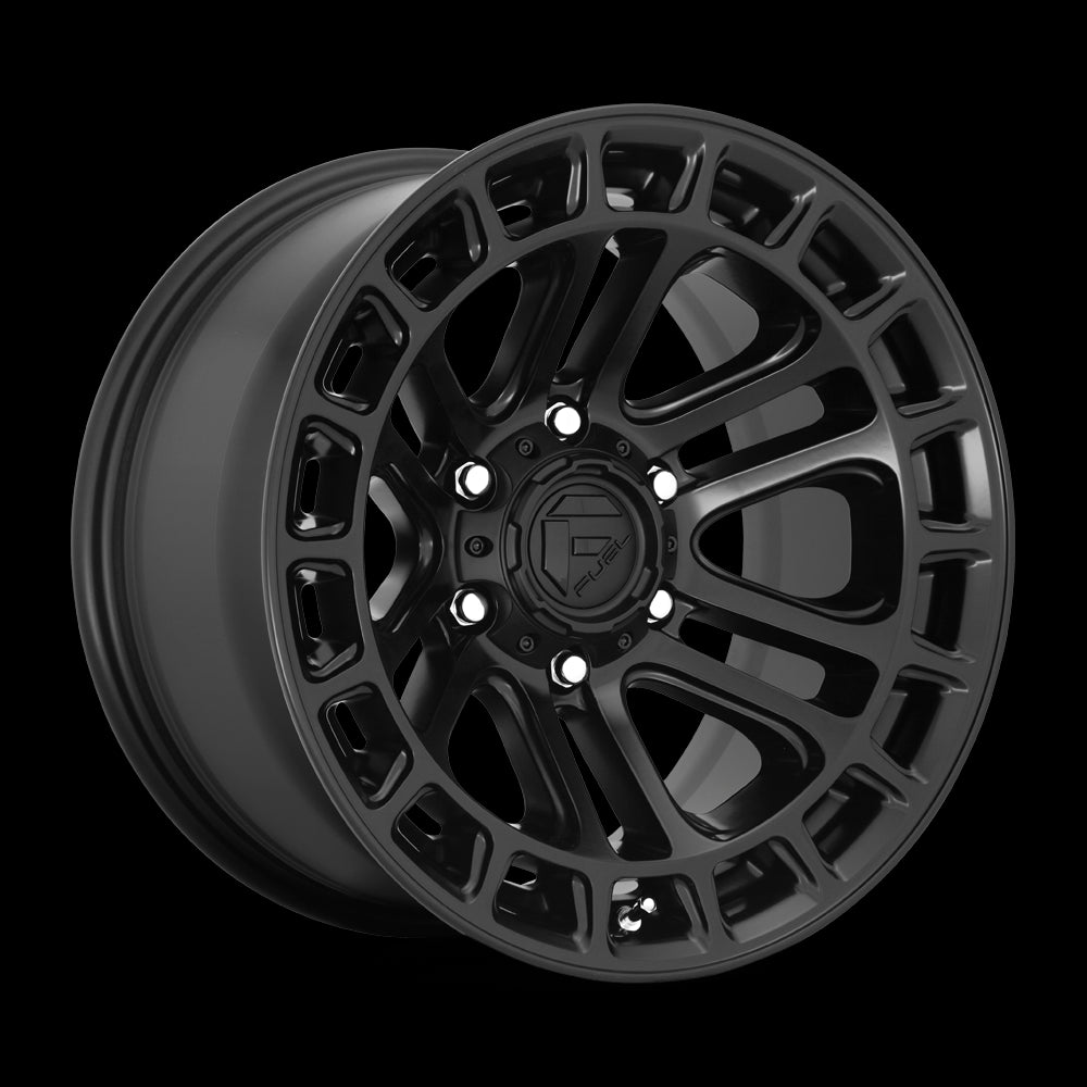 20X10 Fuel D718 HEATER Matte Black 6X135 ET-18 wheel/rim