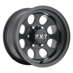 17x9 Mickey Thompson Classic III Black Satin Black Wheel 6X5.50 ET-12 CB