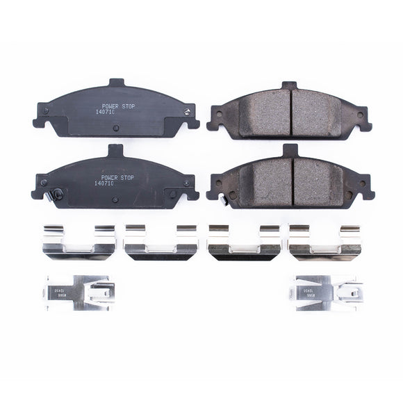 PowerStop Z17 Evolution Ceramic Brake Pads With Hardware