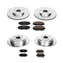 PowerStop Z23 Daily Driver Carbon-Fiber Ceramic Brake Pad and Drilled & Slotted