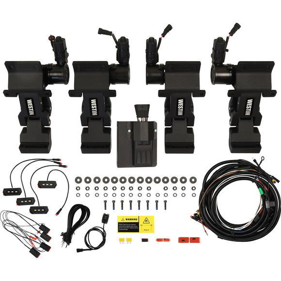 Westin Pro-e Electric Running Boards Textured Black Aluminum 29-23935