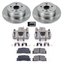 PowerStop OE Stock Replacement Low-Dust Ceramic Brake Pad, Rotor and Caliper Kit