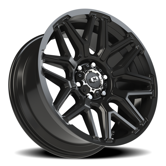 20x9 Vision 305 Rekluse Gloss Black 6x139.7 ET12 CB106.2 Wheel Rim