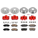 PowerStop Z23 Daily Driver Carbon-Fiber Ceramic Pads Drilled & Slotted Rotor & C