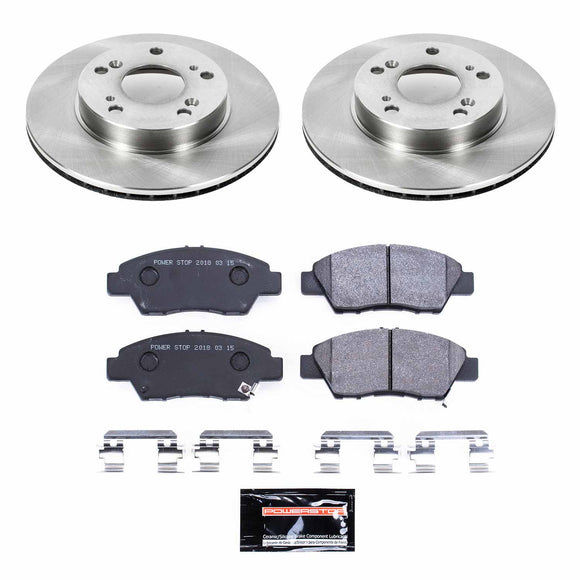 PowerStop Track Day Spec High-Performance Brake Pad and Rotor Kit