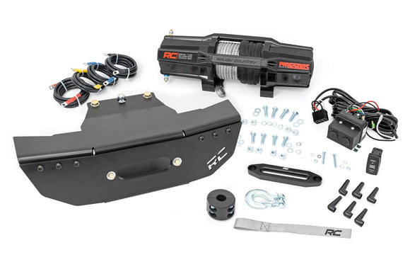 Rough Country RS6500S Winch Mount Kit For Polaris RZR Turbo S