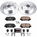 PowerStop Z23 Daily Driver Carbon-Fiber Ceramic Brake Pad and Drilled & Slotted