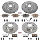 PowerStop Z26 Street Performance Ceramic Brake Pad and Drilled & Slotted Rotor K