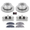 PowerStop OE Stock Replacement Low-Dust Ceramic Brake Pad, Rotor and Caliper Kit