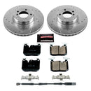PowerStop Z23 Daily Driver Carbon-Fiber Ceramic Brake Pad and Drilled & Slotted