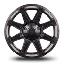20x9 Mudder Trucker MT404 Deviant Black 5x127 5x5 5x135 ET12 Wheel Rim