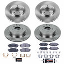 PowerStop Track Day Spec High-Performance Brake Pad and Rotor Kit