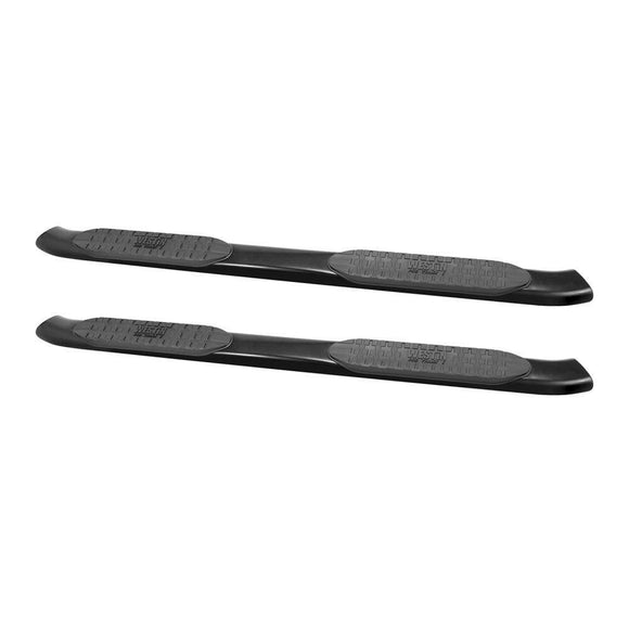 Westin PRO TRAXX 5 Oval Nerf Step Bars Powder Coated Black Steel 21-54095