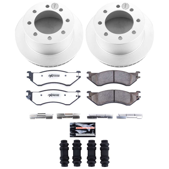 Z36 Truck & Tow Premium Carbon-Fiber Ceramic Brake Pad and Fully Coated Rotor Ki