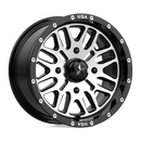 14X7 MSA Offroad Brute Gloss Black Machined 4x137 M38-04737