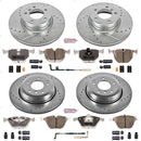 PowerStop Z26 Street Performance Ceramic Brake Pad and Drilled & Slotted Rotor K