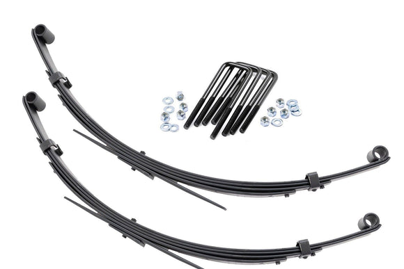 Rough Country Rear Leaf Springs 3" Lift For Toyota Truck 4WD 1979-1985