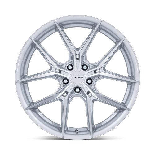 19x8.5 Niche NC279 Prodigy 5 Silver Machined Face 5x120 ET38 Wheel