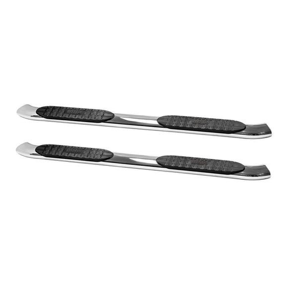 Westin PRO TRAXX 5 Oval Nerf Step Bars Polished Stainless Steel 21-54080