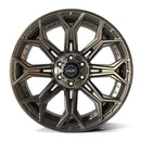 4Play Gen3 4P83 22x10 Bronze Wheel 6x139.7 ET-18 CB106.1