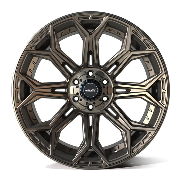 4Play Gen3 4P83 22x10 Bronze Wheel 6x139.7 ET-18 CB106.1