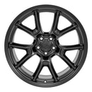20" Replica DG21 fits Dodge Challenger 20x9 Satin Black