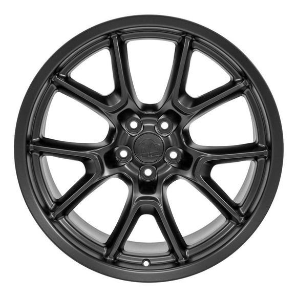 20" Replica DG21 fits Dodge Challenger 20x9 Satin Black