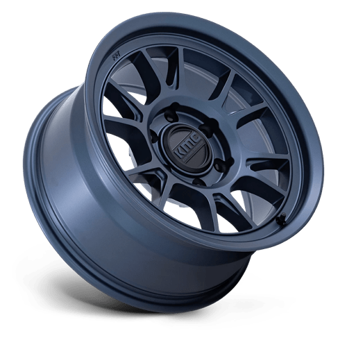 17X8.5 KMC KM729 Range Metallic Blue 5x127 ET-10 Wheel Rim